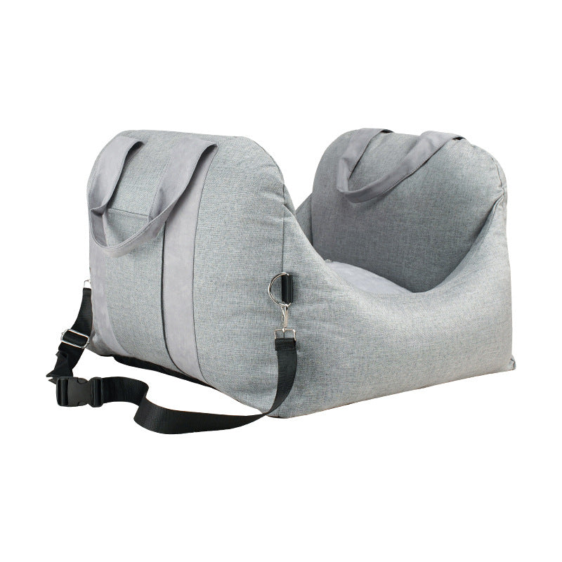 Removable and washable portable car seat for four seasons