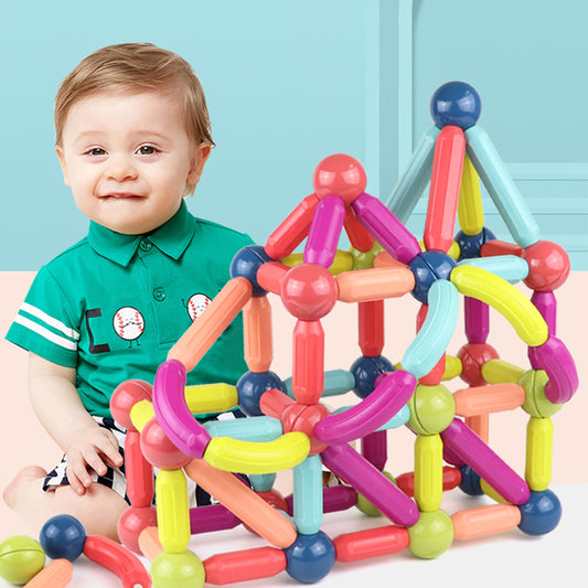 Baby Toys Magnetic Stick Building Blocks Game Magnets Kids Set