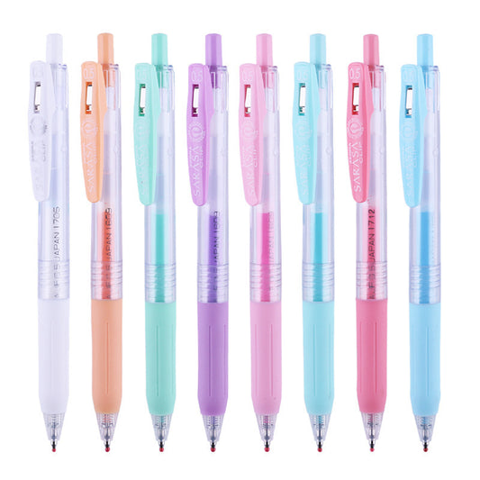 8-Color Set Waterproof Gel Pen Milk Color