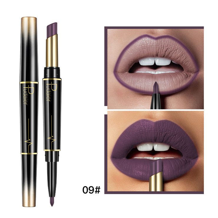 Doppelter Lippenstift-Lipliner