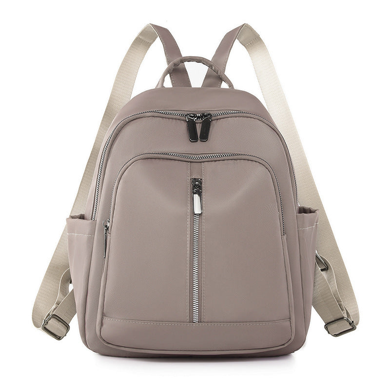 Casual Women Nylon Backpack Simple Versatile Large Capacity