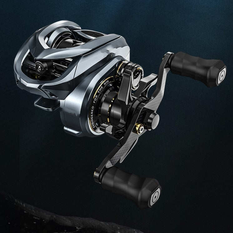 Baitcasting reel with magnesium frame Finesse System