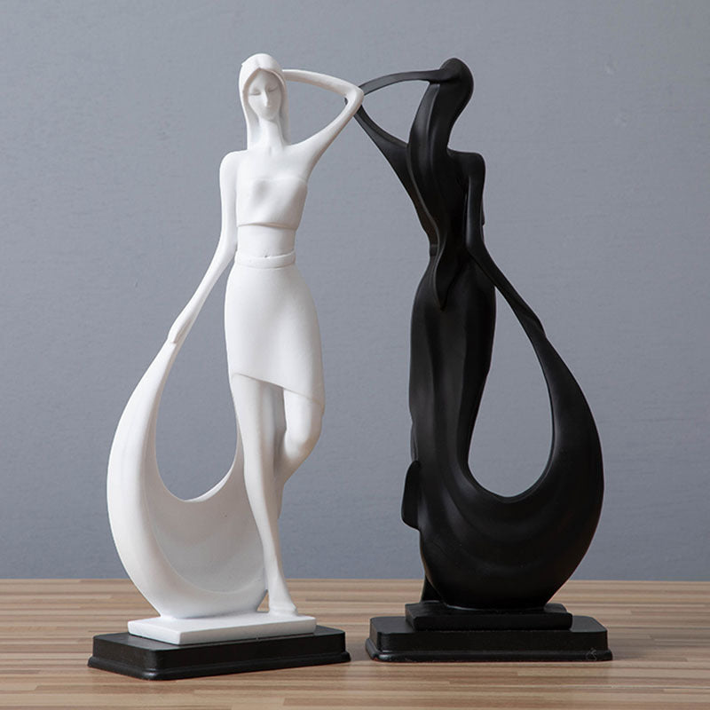 Nordic Minimalist Abstract Modern Sculpture