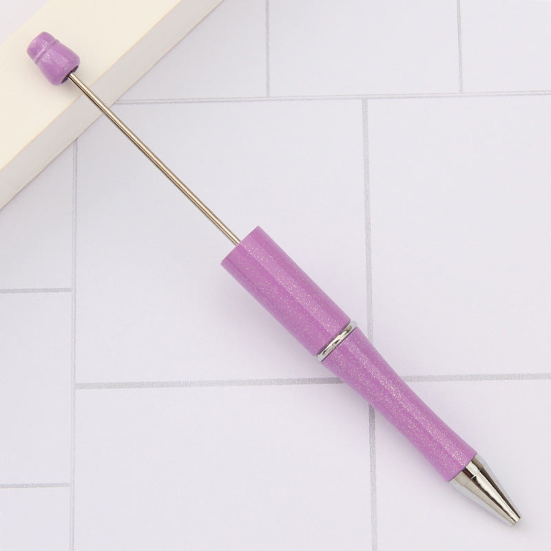 Creative Plastic Beaded Pen Ballpoint Pen