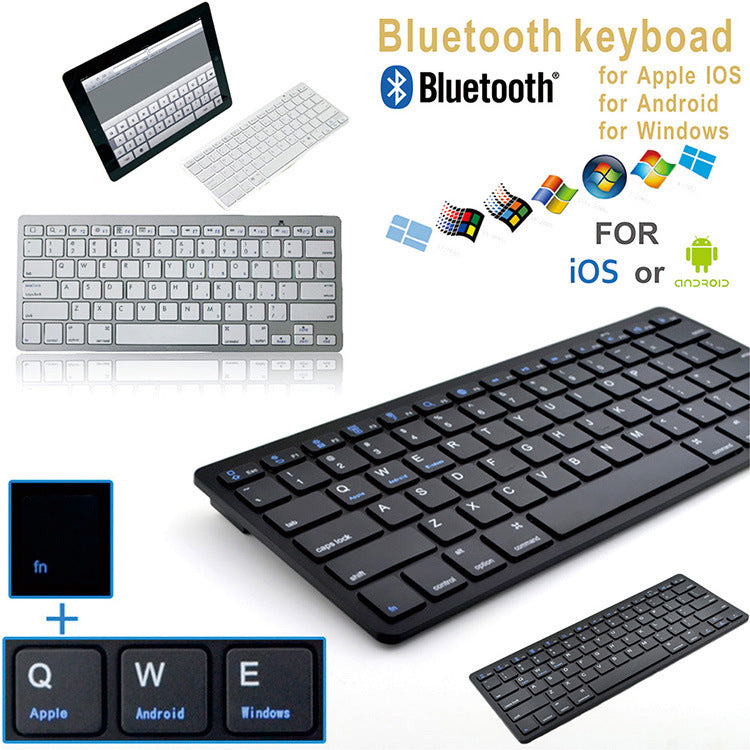 Three-System Tablet Universal Keyboard 12-inch