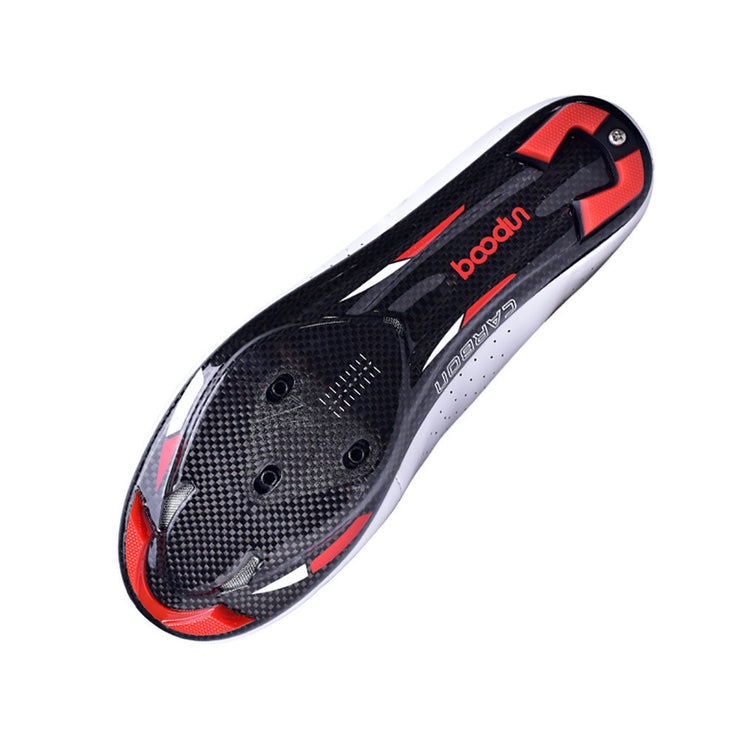 Outdoor Schock-absorbieren Leder Carbon Fiber Radfahren Schuhe