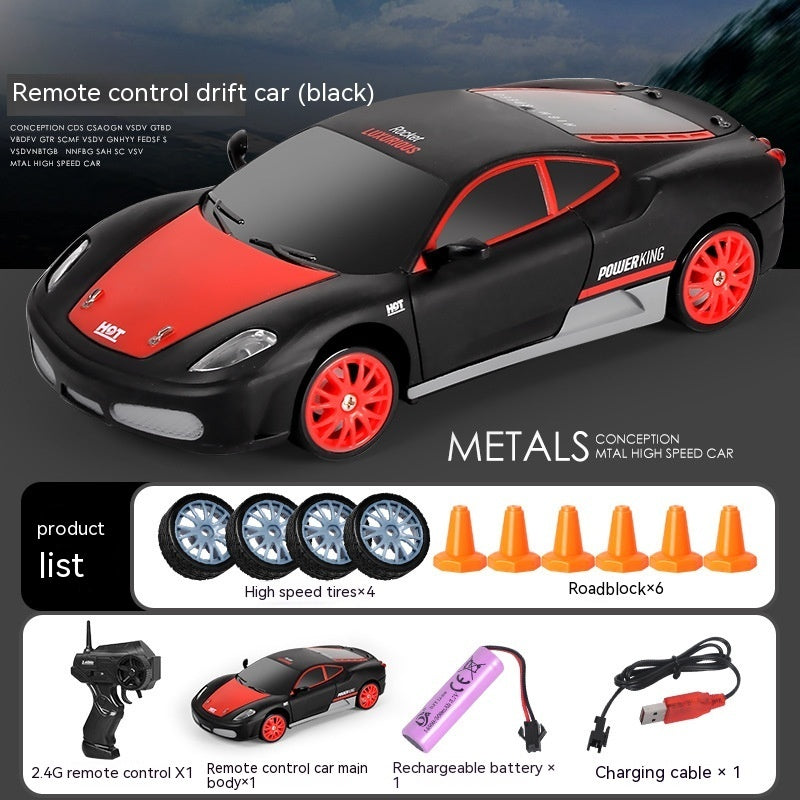 Remote Control Car Four-wheel Drive Drift Racing Car With Light Spray Boy Toy Remote Control Toy Car