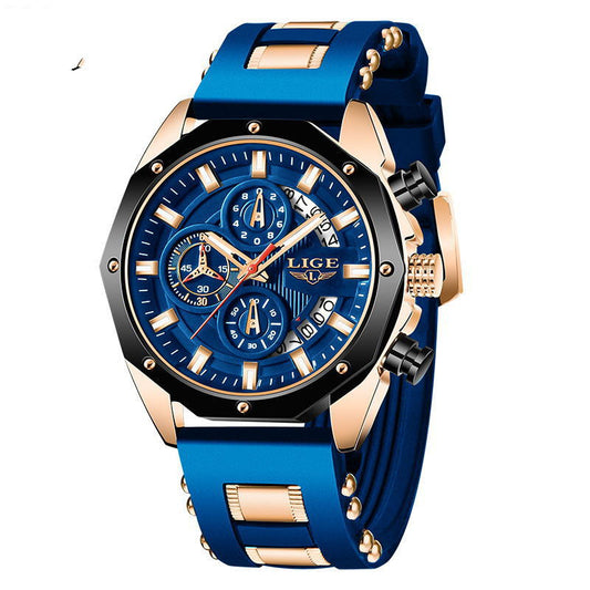 Top Brand Luxury Sport Watch Quartz Date Watch Waterproof Chronograph