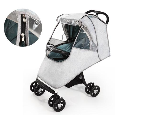 Universal warm and rainproof cover for strollers