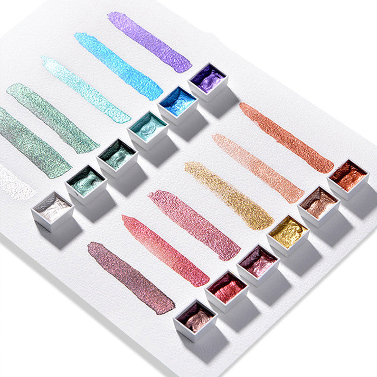 Solides Aquarell-Unterpaket Pigment Set