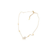 Shell Butterfly Necklace Ins Cold Style 18K Gold