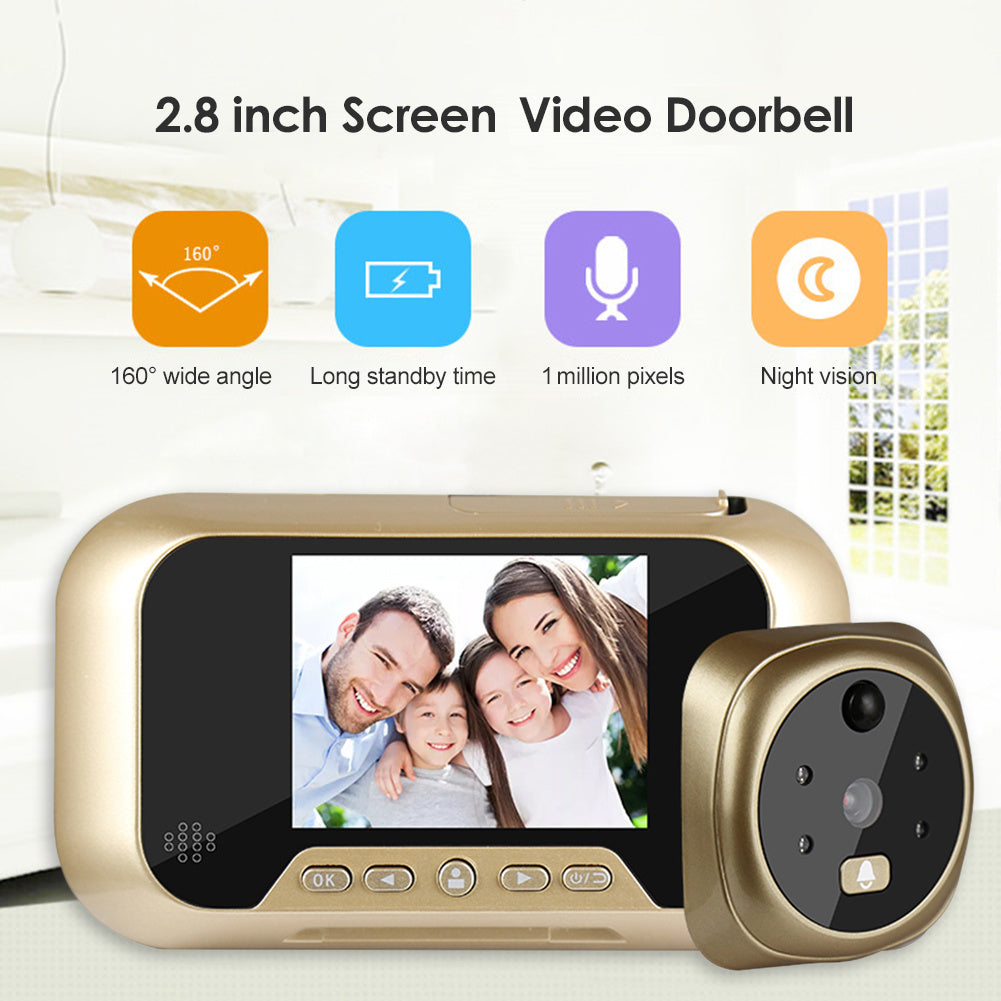 Video Intelligent Electronic Peephole Camera