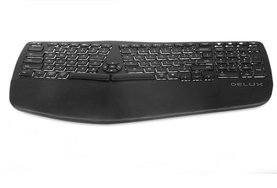 Bunte Gm902 Drahtlose Bluetooth Ergonomische Tastatur