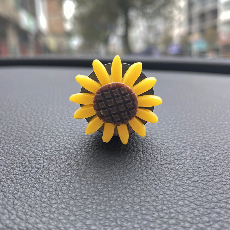 Parfüm Dekoration Sonnenblume Blume Auto Ventilator Parfüm Clip