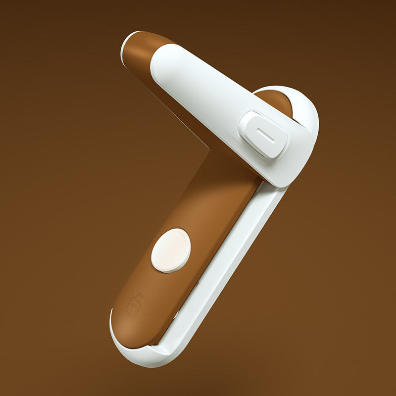 Punch-free door handle anti-opener