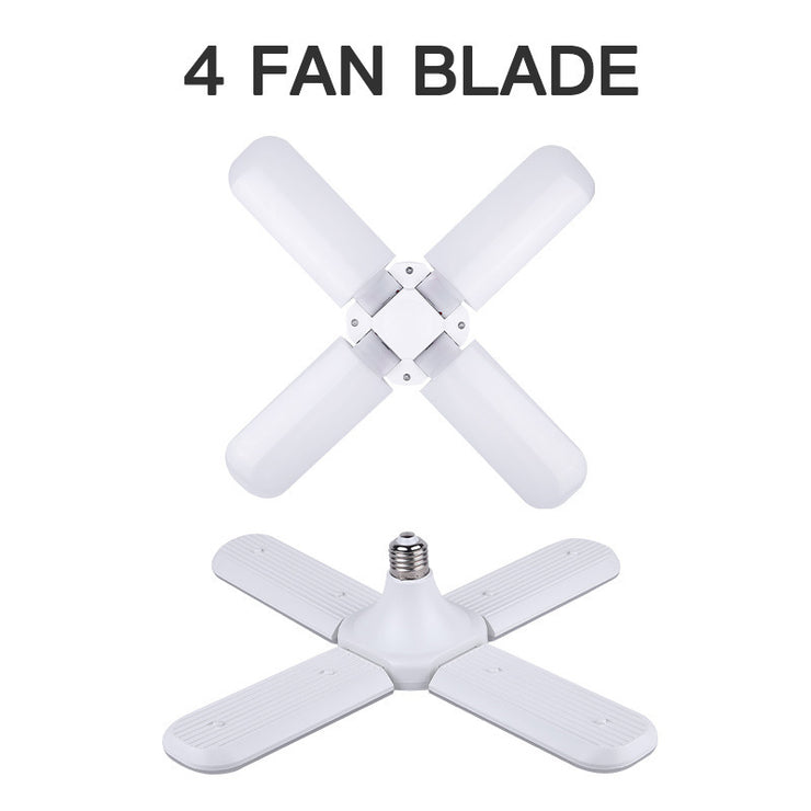 LED Drei-Blatt Licht Vier-Blatt Fan Licht Faltbare