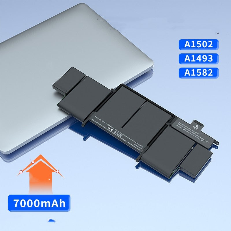 Macbook Air Pro Battery suitable for Laptop A1466 A1502 A1398 Computer Battery Replacement