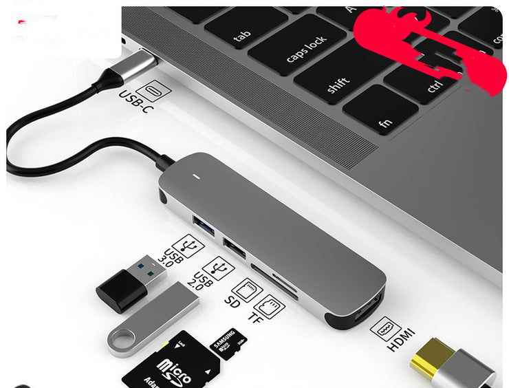 Hub-Multifunktions-Hub-HDMI-Dockingstation Notebook-Konverter