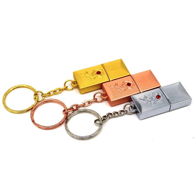 Heller und wunderschöner Schmuck-Kristall-USB-Flash-Disk