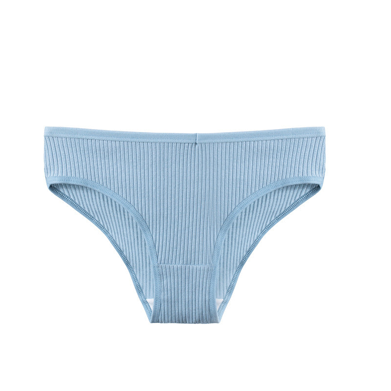 Women's Cotton Breathable Threaded Briefs