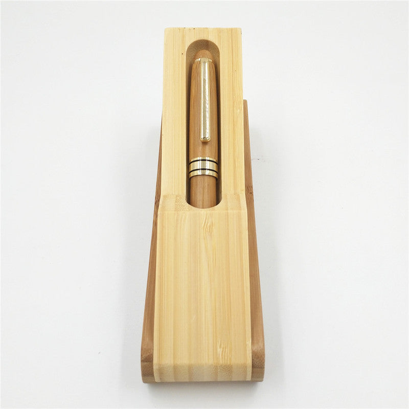 Bamboo signature pen set