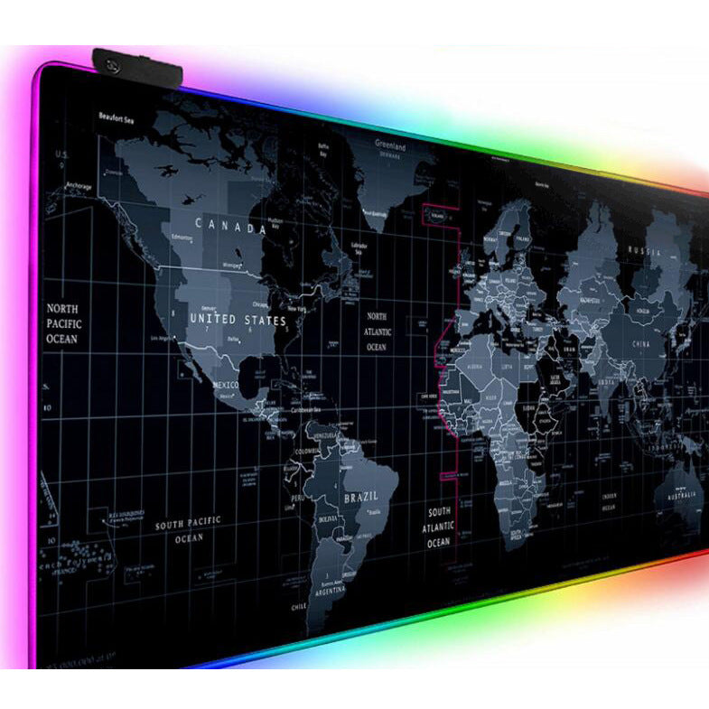 LED super großes glänzendes Mauspad