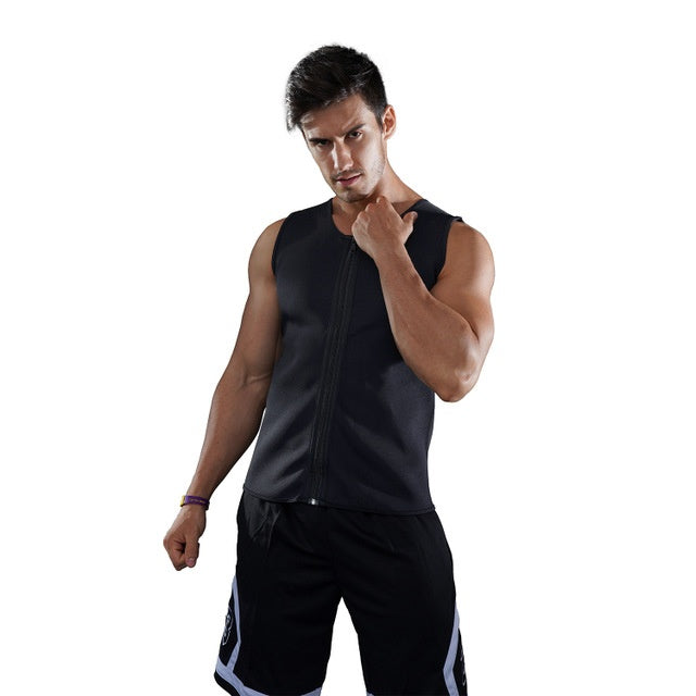 Fitness Sport Sweat Sweat Reißverschluss Weste