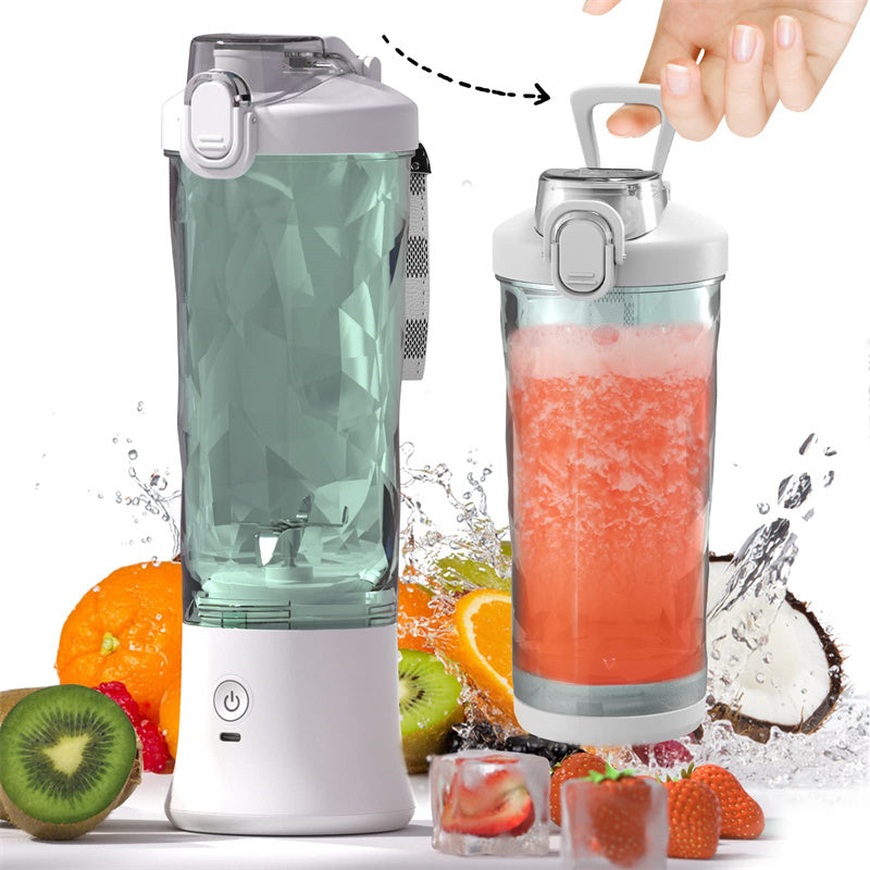 Juicer, blender for shakes and smoothies with 6 blades, mini blender