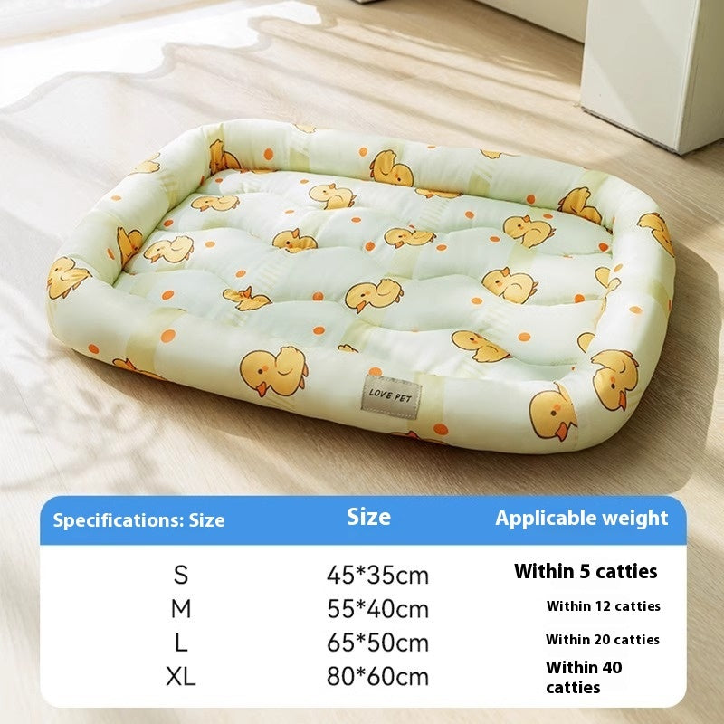 Breathable pet bed for dogs cool