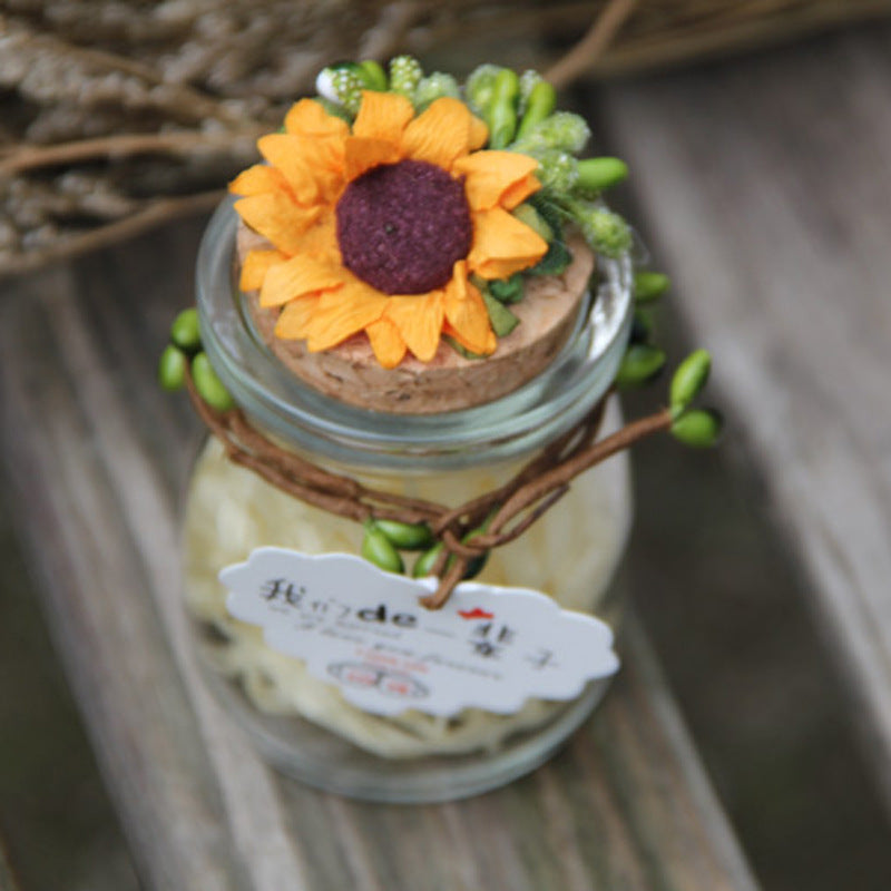 Wedding Candy Box Accessories Small Sunflower Bouquet