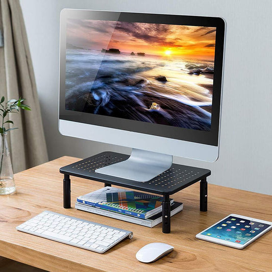 Screen Riser Desk