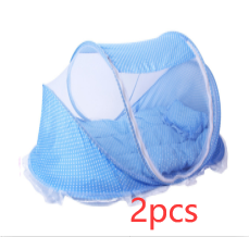 Foldable Baby Bed Net with Pillow Net, 2-Piece Set