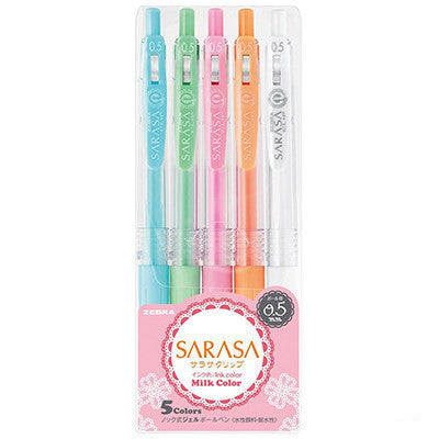 8-Farben-Set Wasserfester Gelstift Milchfarbe