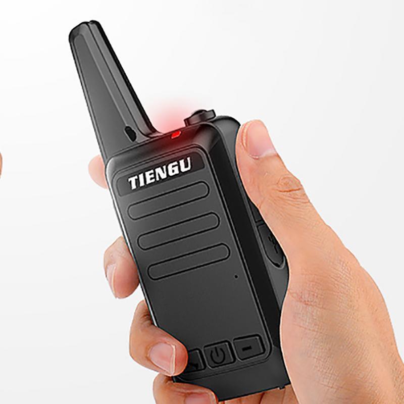 TIENGU Drahtlose Handfunksprechanlage Professionelles Funkgerät Walkie Talkie