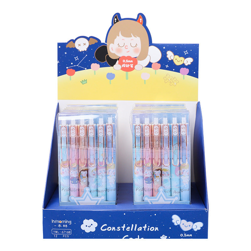 Yimu Lin Lisa's Secret Constellation Press Gelstift - 2 süße Cartoons