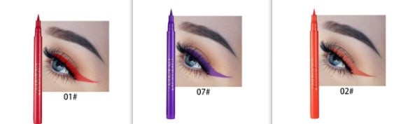 DIY-Farbmalerei lässt sich nicht mit mattem Eyeliner verwischen