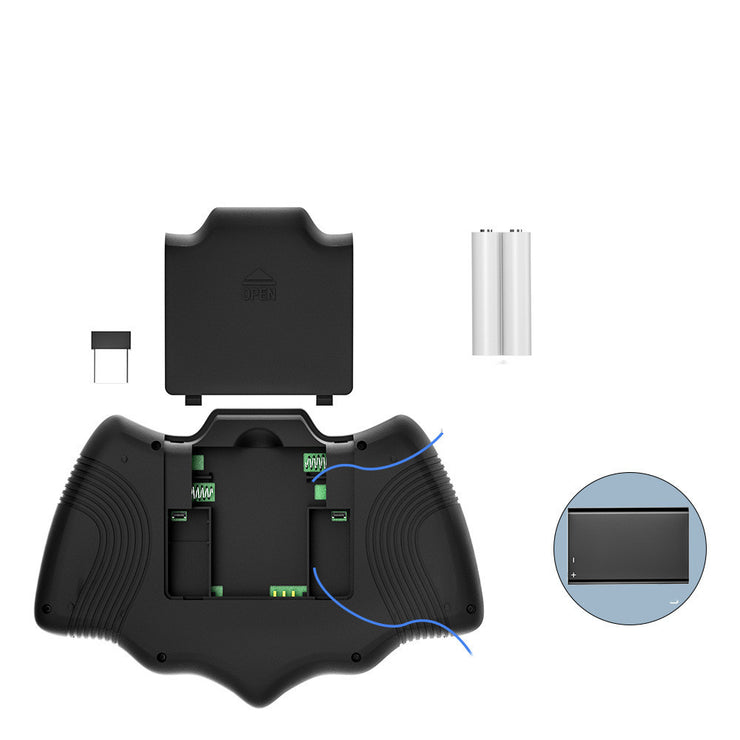 V18 Kabellose Mini-Fliegende Tastatur-Maus-Fernbedienung