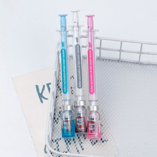 Vaccine Pen Novel Creative Design Sense Gel Pen Good-looking Student Brush