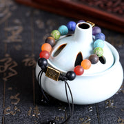 Baum des Lebens Armband Stein 7 Chakras