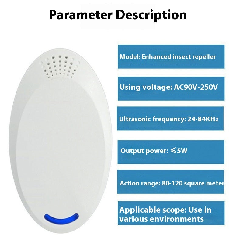 Household Electronic Frequency Conversion Ultrasonic Mosquito Repellent Insect Killer