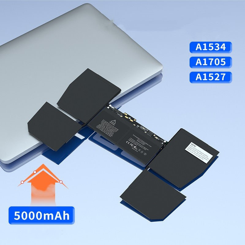 Macbook Air Pro Battery suitable for Laptop A1466 A1502 A1398 Computer Battery Replacement