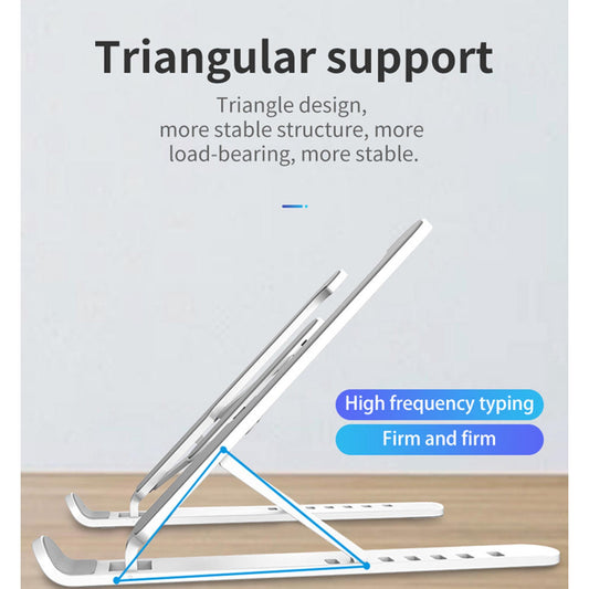 Adjustable Anti-Slip Laptop Stand Holder for 11-17 inch Tablet