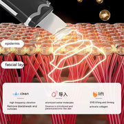 Ultraschall-Hautreiniger Gesichtsporenreinigung Porenreiniger Heben und Anziehen Vibrationsmassage