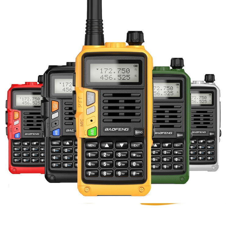 Dual Segment Intercom UV-5R High Power USB Walkie Talkie