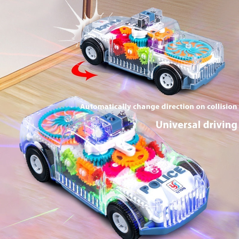 Children's Toy Transparent Body Simulation Siren Sound Children's Electric Toy