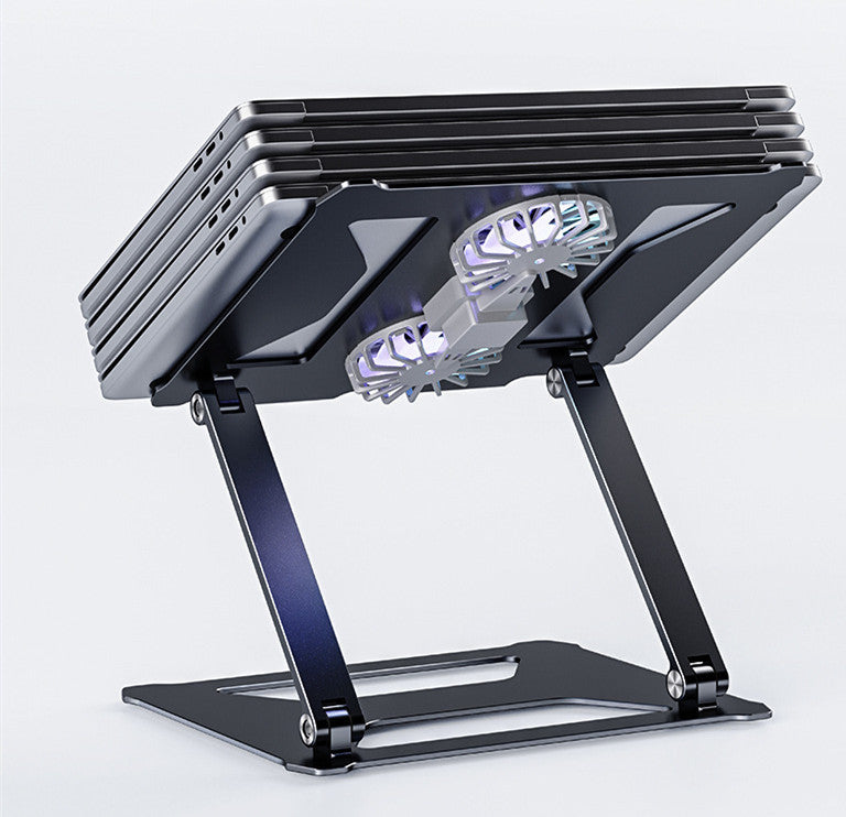 Foldable Laptop Table with Double Fan