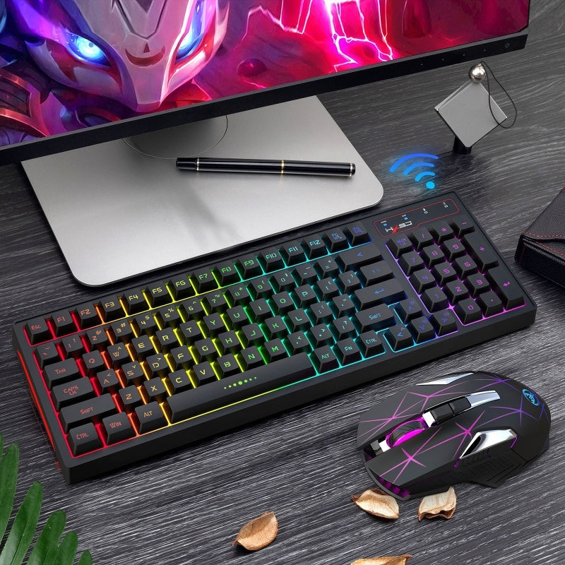 L99 Wireless Rechargeable 2.4G Keyboard and Mouse Set