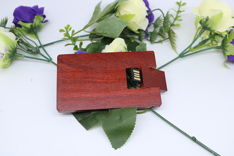 USB memory wood