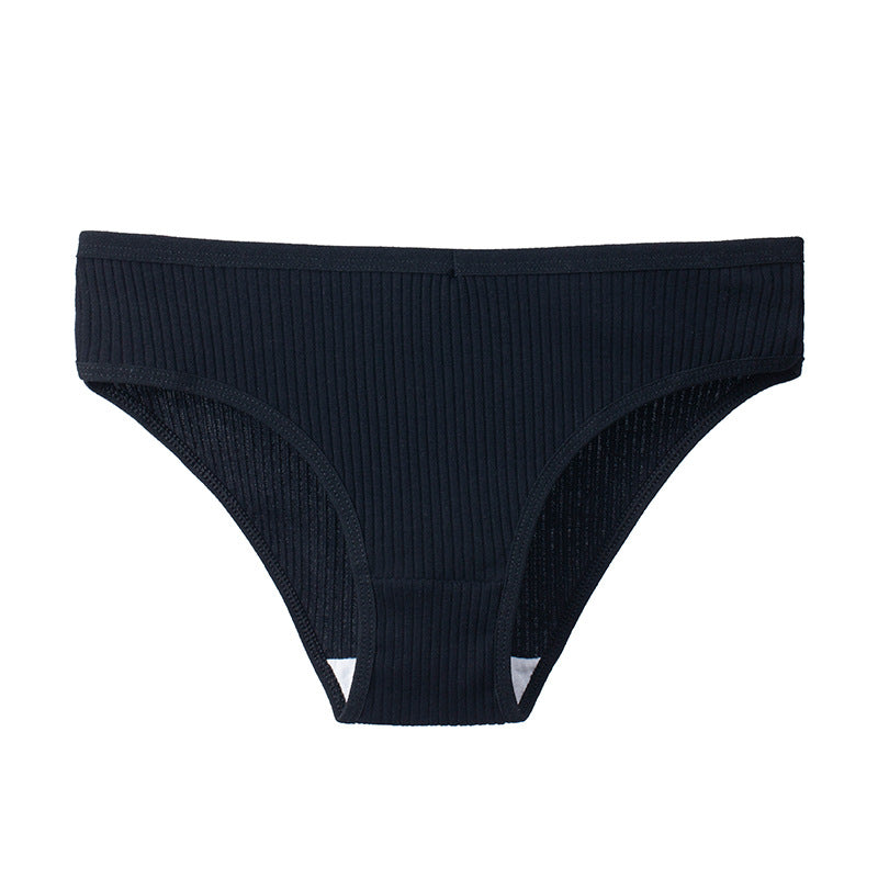 Women's Cotton Breathable Threaded Briefs