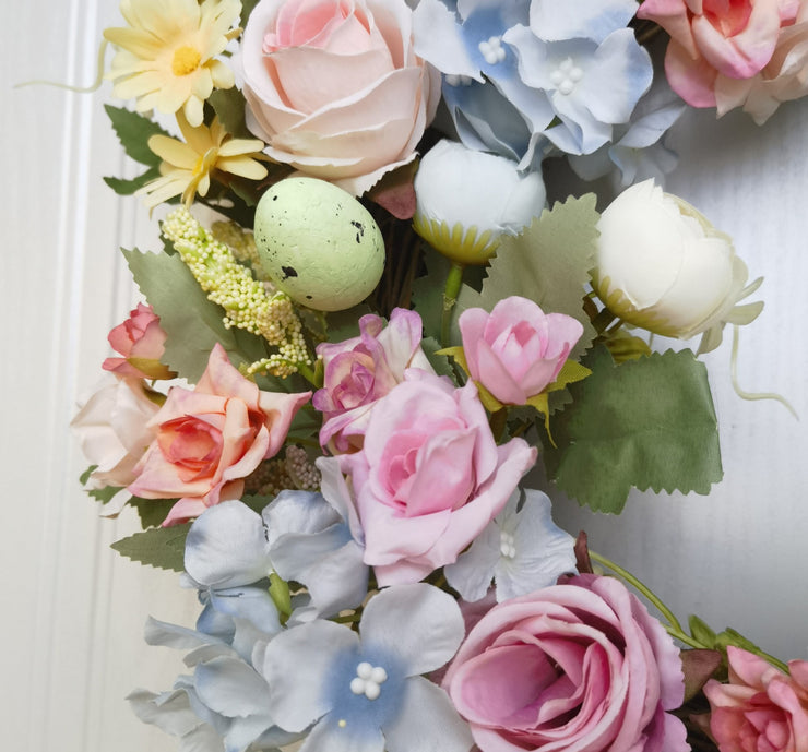 Valentinstag Ostern Rose Teebeutel Hortensie Kranz